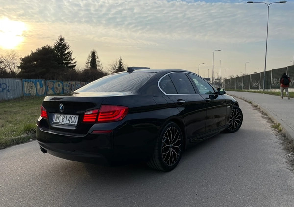 BMW Seria 5 cena 65500 przebieg: 228230, rok produkcji 2013 z Warszawa małe 326